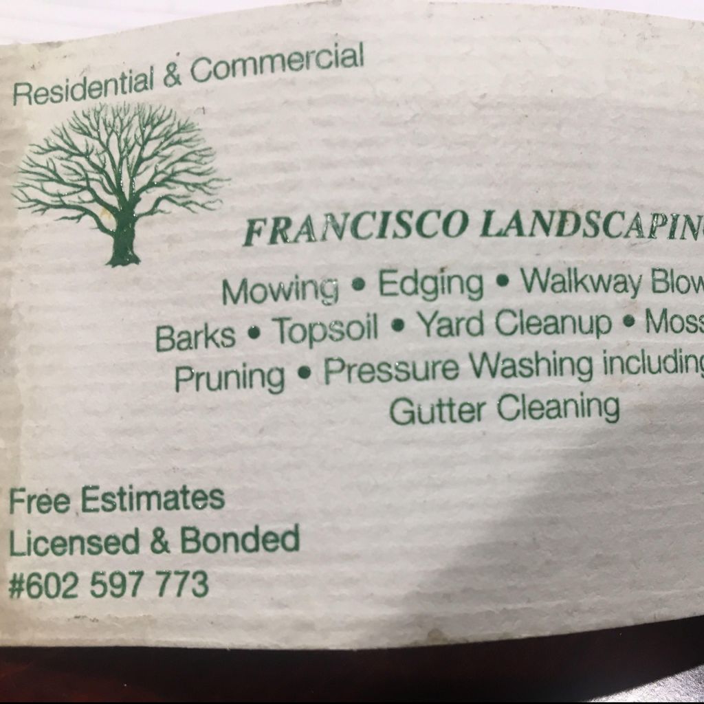 Francisco landscaping