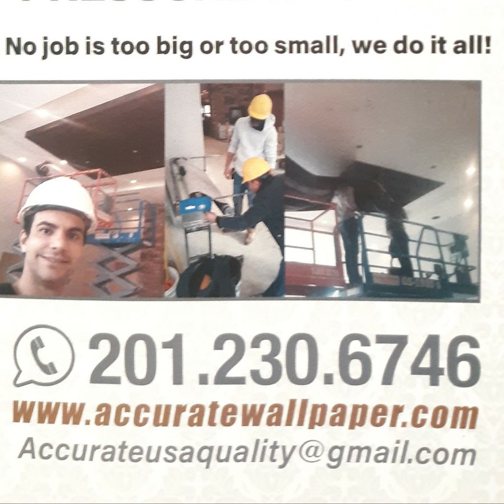 ACCURATE WALLPAPERING, PAINTING, DRYWALL, DECAL