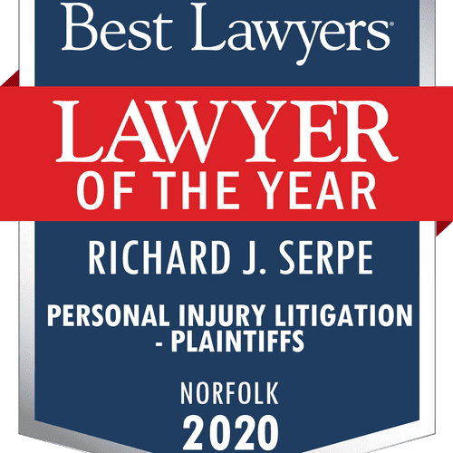 Best Lawyers, Norfolk Personal Injury Lawyer of th
