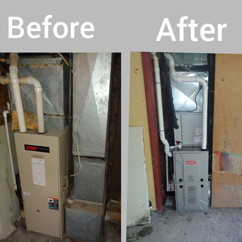 Furnace + AC Replacement 90% 