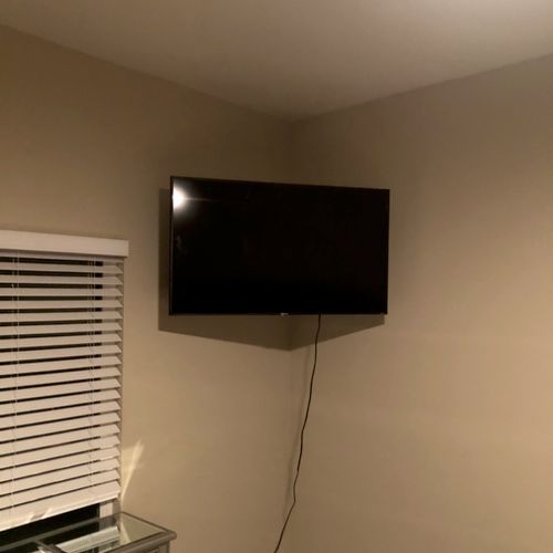 Amazing work. Was able to mount my tvs the same da