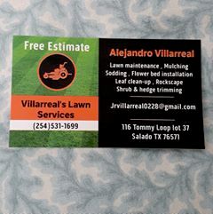 Villarreal's lawn services