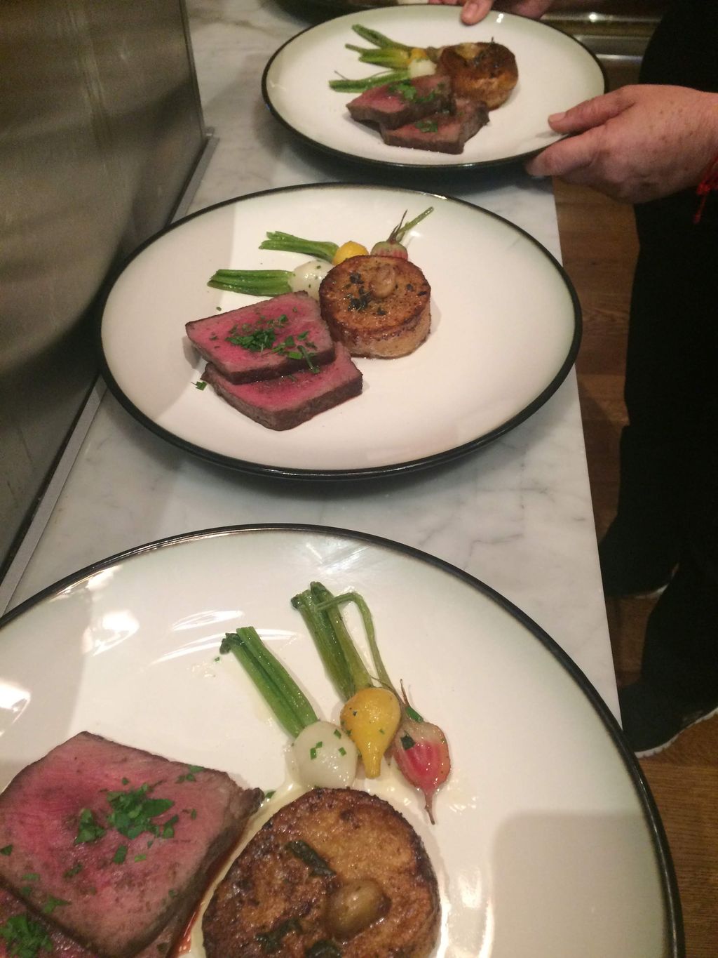 Ribeye with Potato Confit