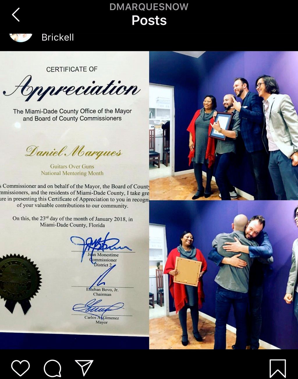 Mayor's Office Award for Mentorship