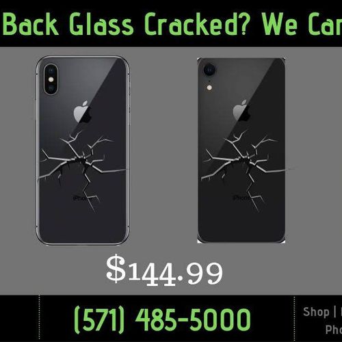 Smart phone back Glass Repair for IPhone
