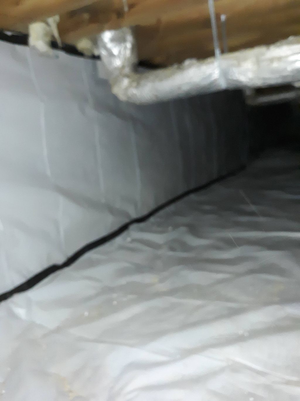 We also offer crawl space encapsulating 