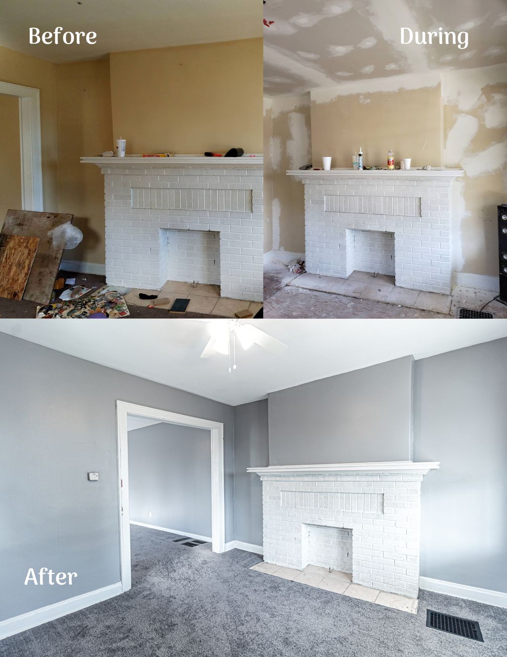 Full property rehab on the West side of Columbus. 