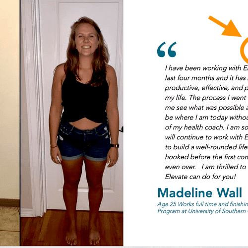 Madeline Wall : 10 months of coaching