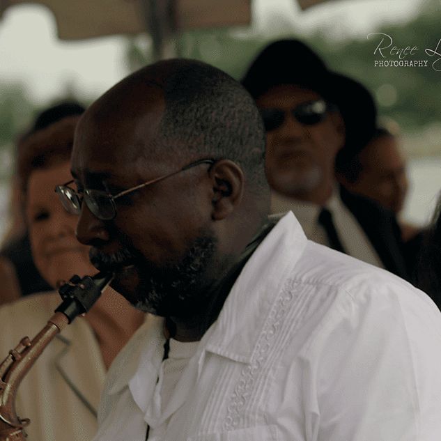 Saxophone Player One Man Band