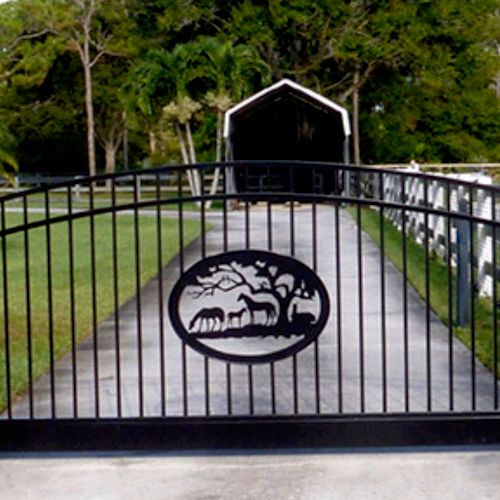 We can take care of most any customized gate style