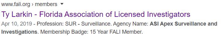 FALI Membership 