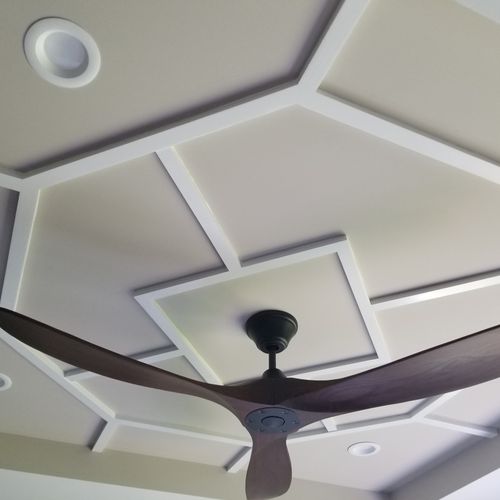 Custom ceiling moulding