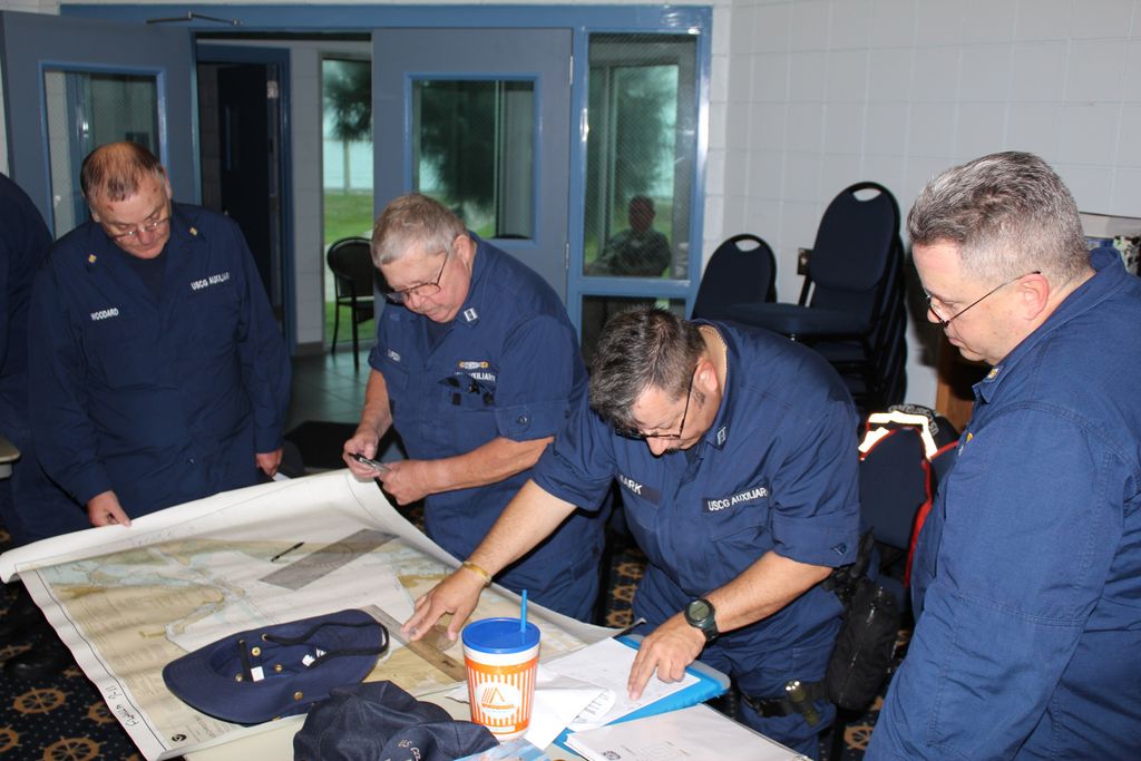 Teaching a USCG Auxiliary Chart Reading Class