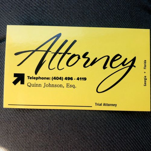 He’s an awesome attorney. Quinn definitely gets th