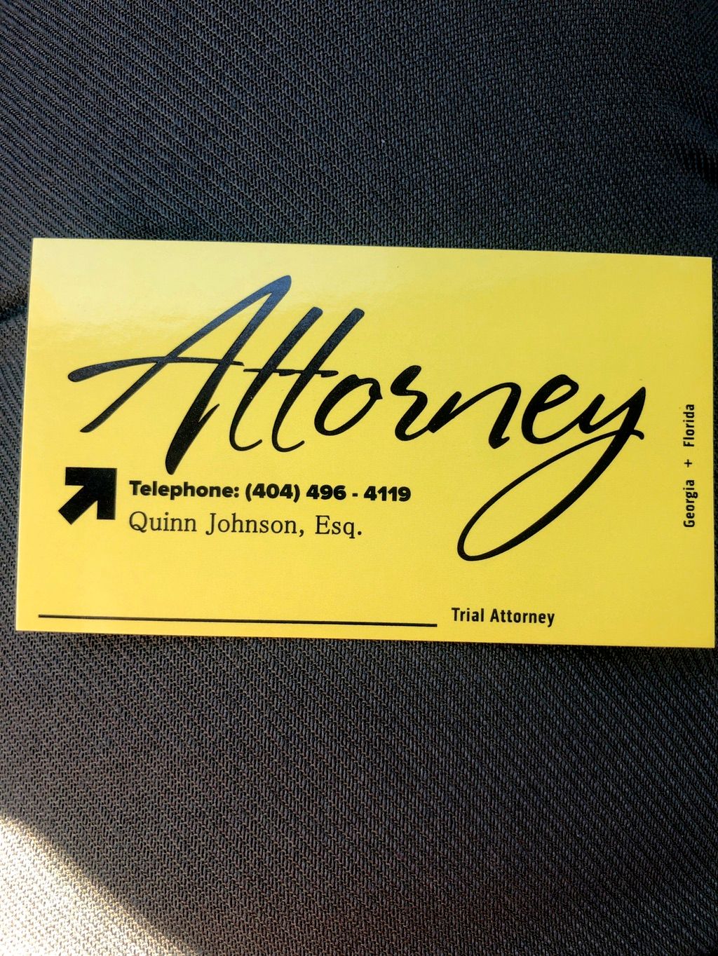 He’s an awesome attorney. Quinn definitely gets th