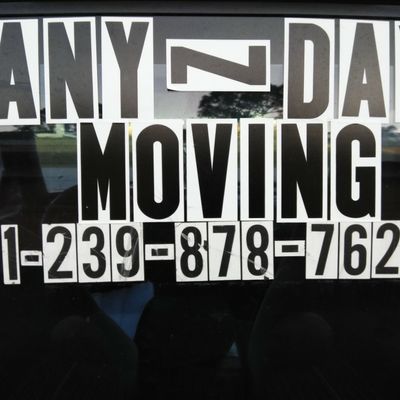 Avatar for Any&Day Furniture Moving Service