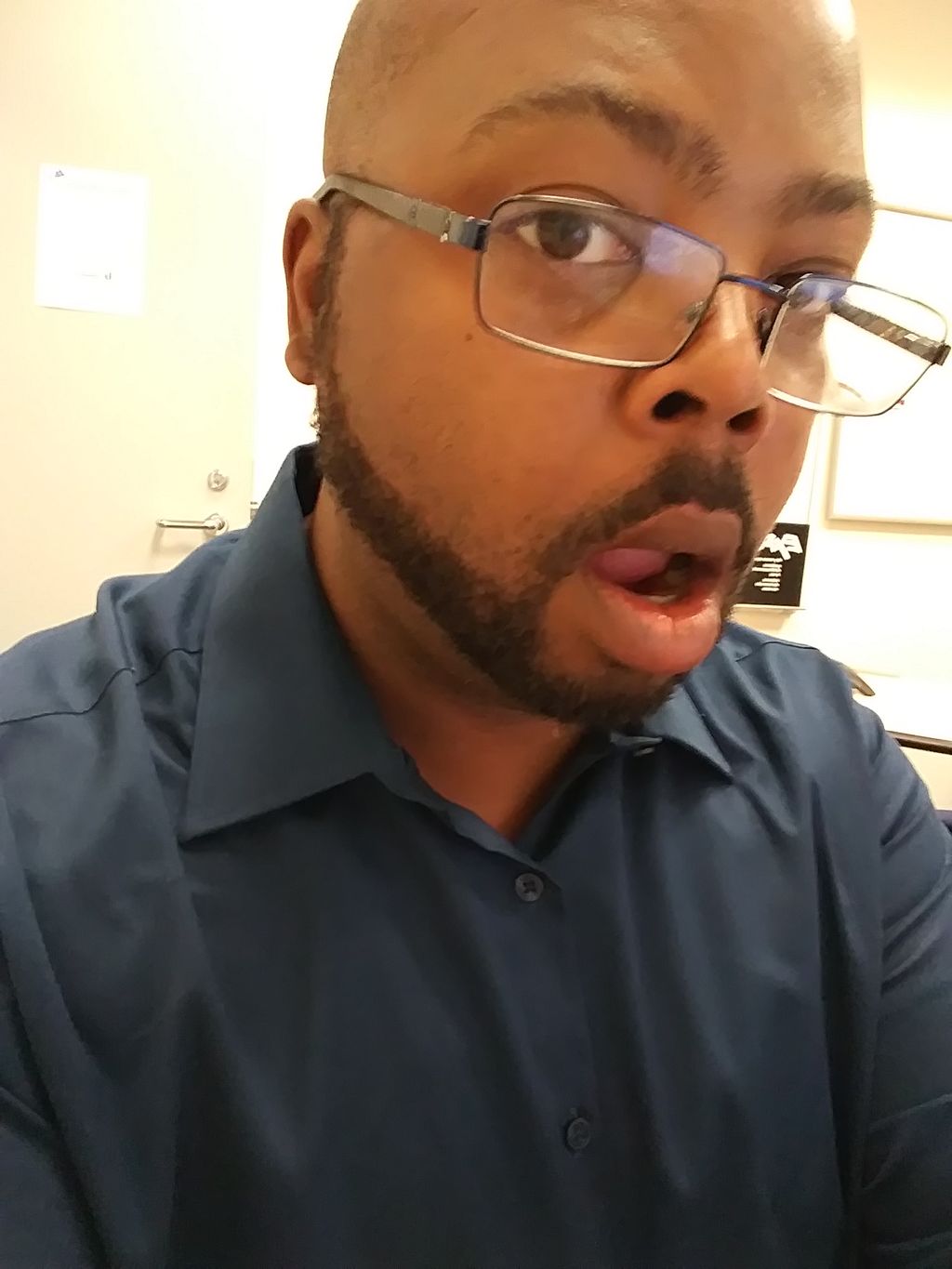 Having fun in the office 