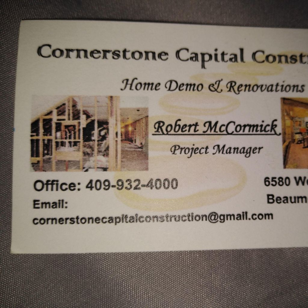 CornerStone Capital Construction