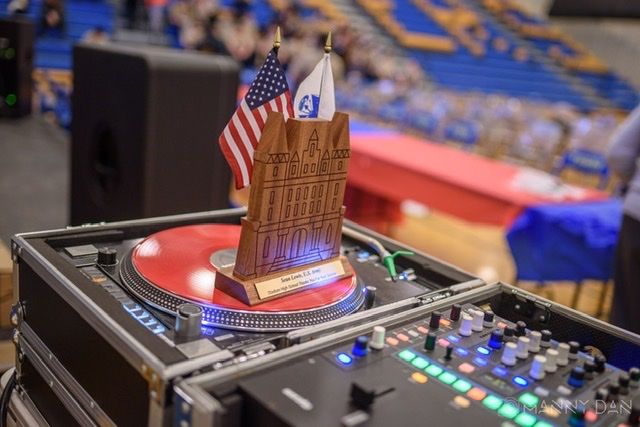 I was Honored at Stadium HS’s Veterans Day assembl