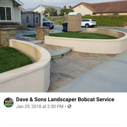 Dave & Sons Bobcat & Hauling & Landscape Service