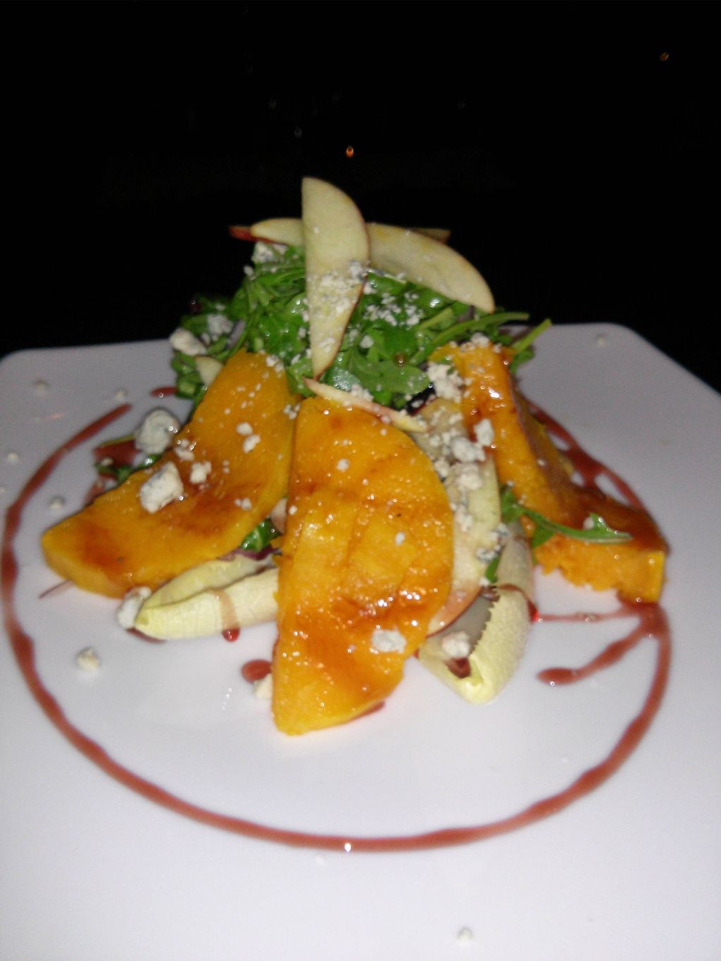 apple-butternut squash salad