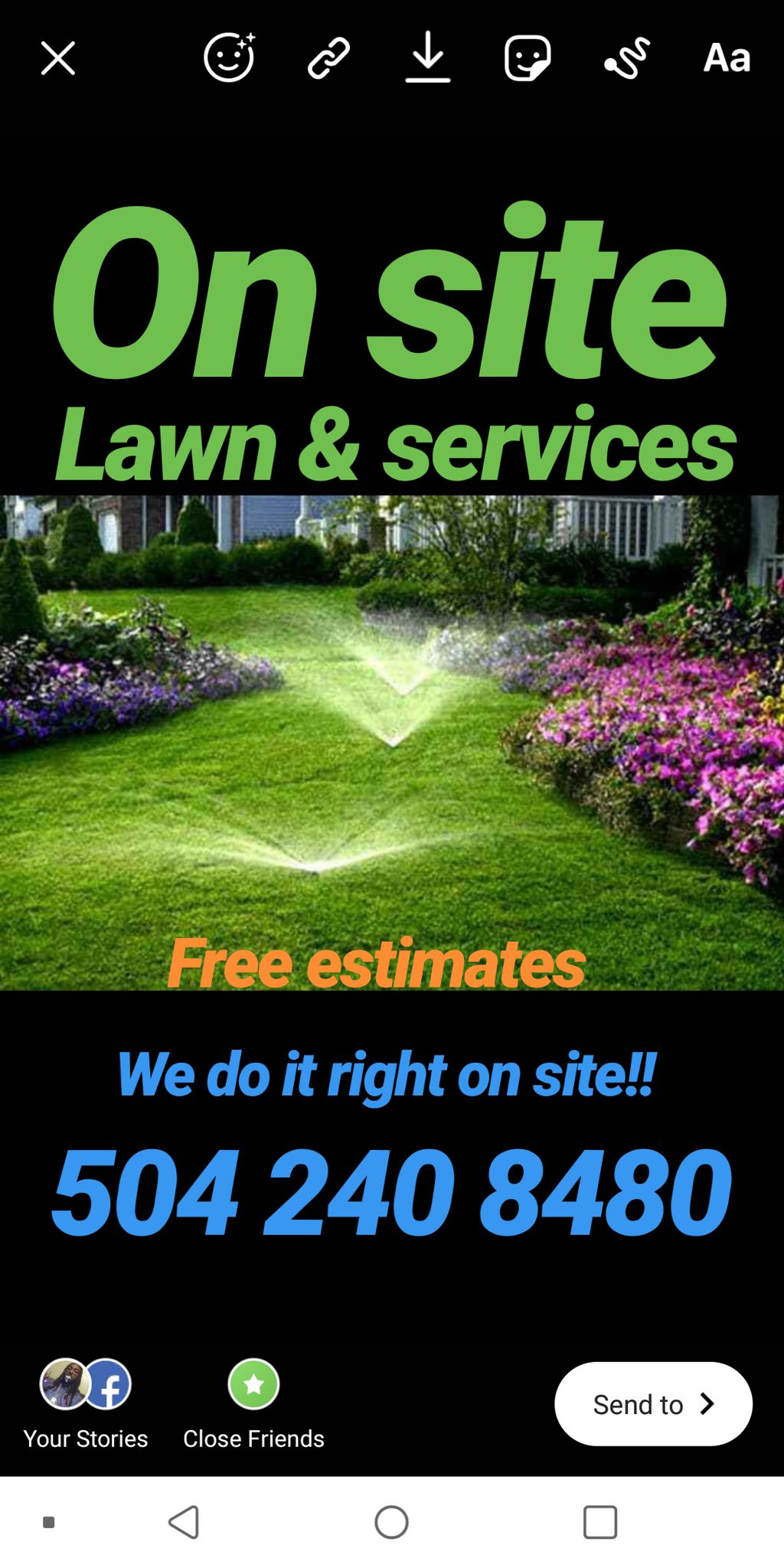Onsite504 lawn care