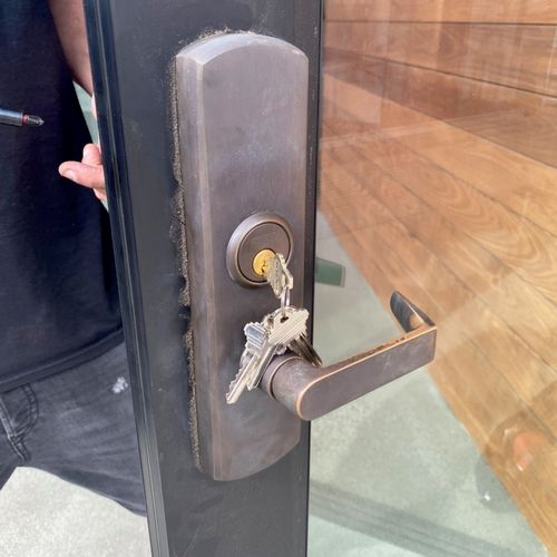 Prime Locksmith job in West Hollywood CA rekey and