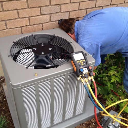 An AIr Conditioning install