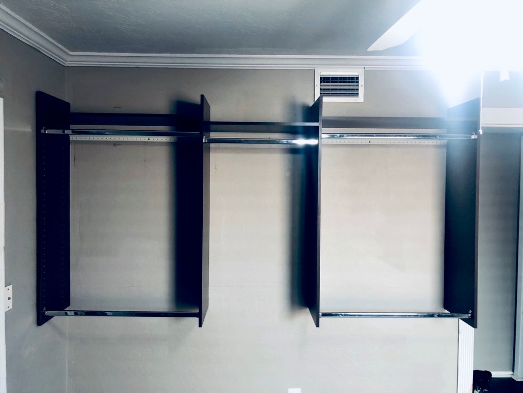 Closet and Shelving System Installation