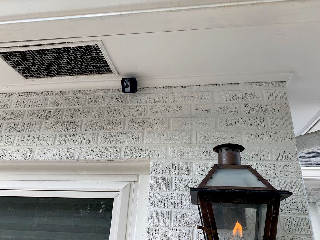 Back alley camera installed