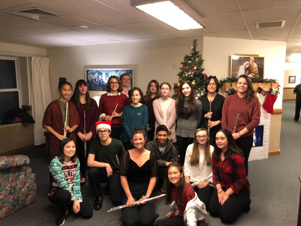 My flute choir!! 