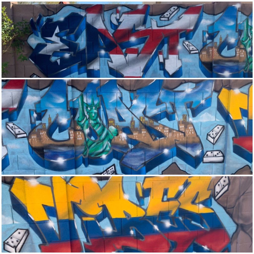 East Coast Vibes private client mural 