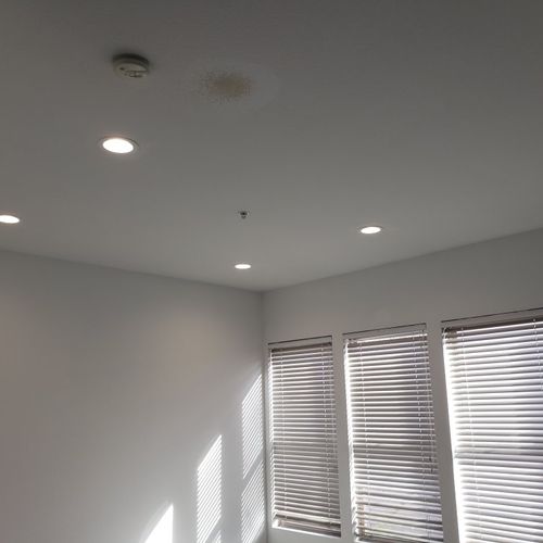 We are beyond thrilled to have 4 recessed lighting