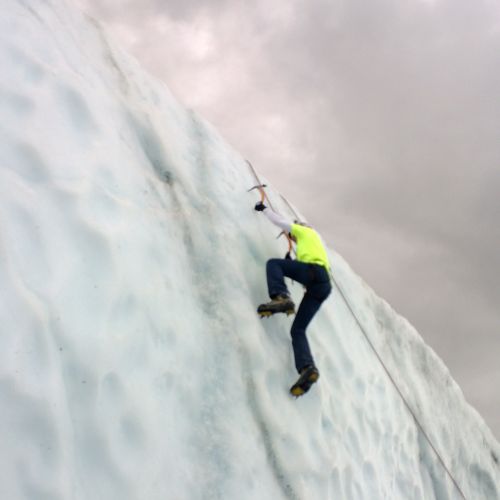 Glacier climbing in Alaska 2015