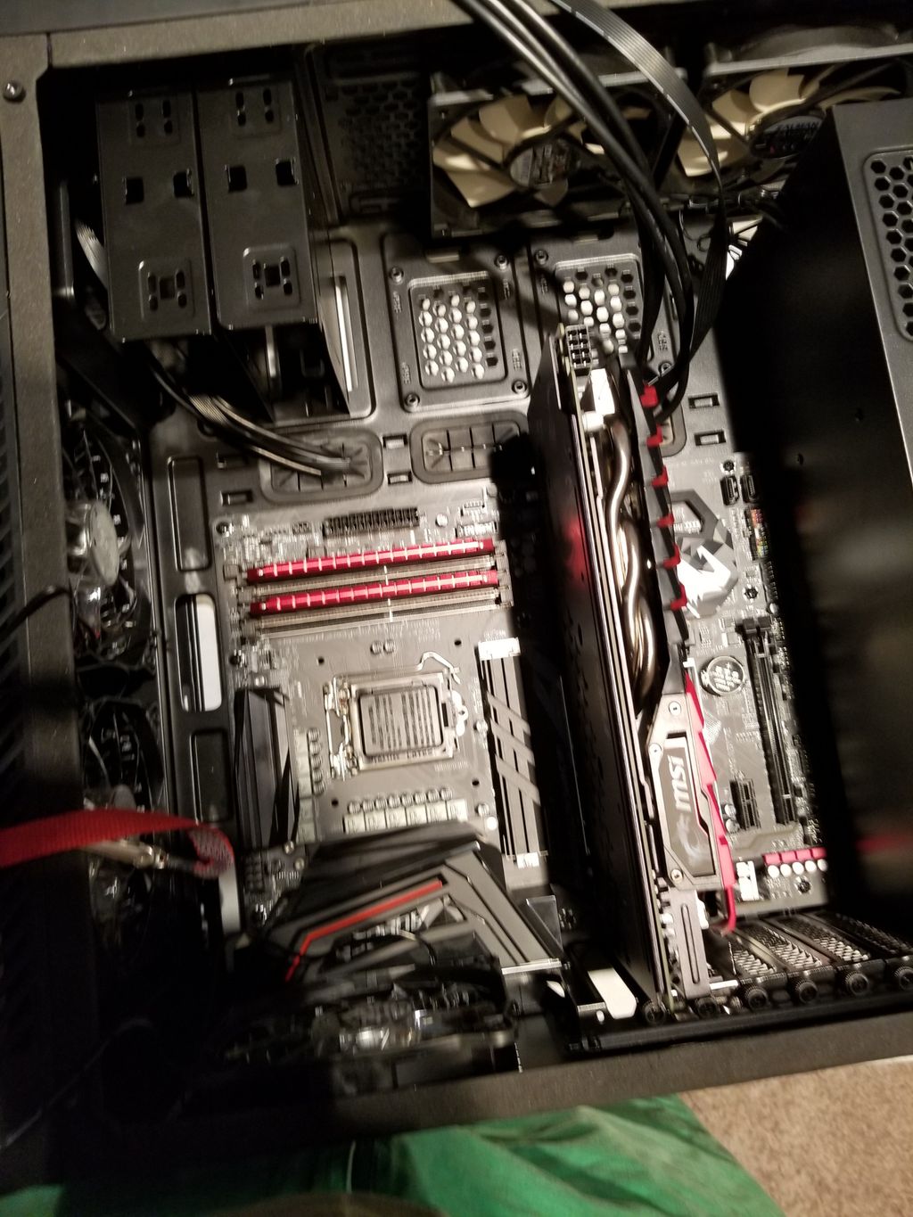 Custom build in progress