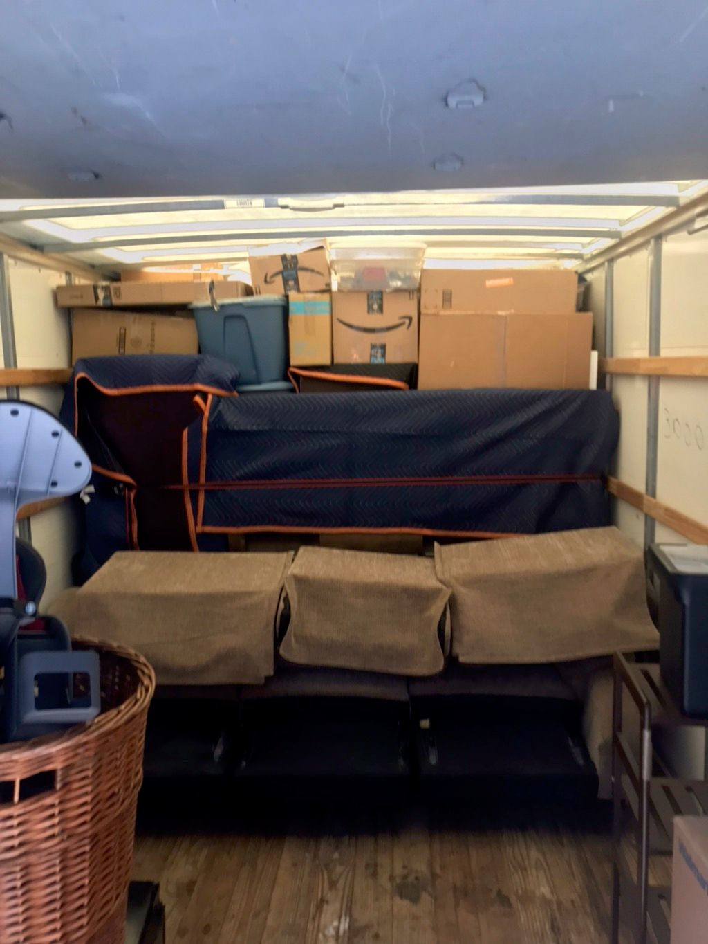 Loading a 16ft truck, going out of state 