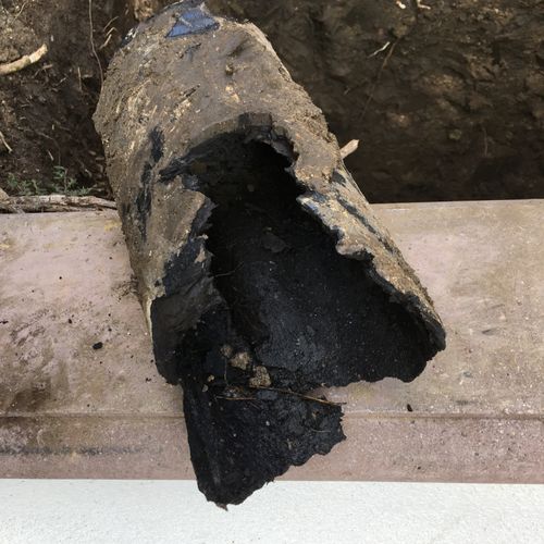 Damaged, Old Pipes 