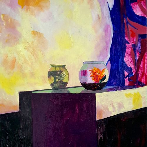 Condit's Fishbowl, oil on canvas