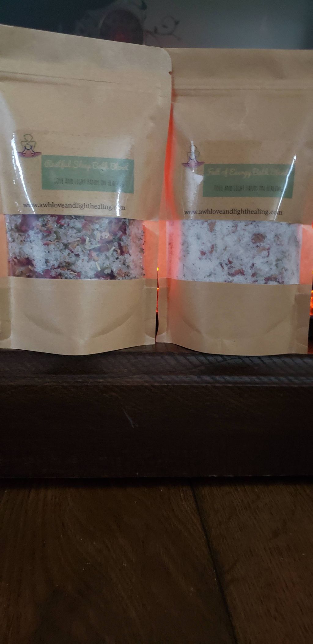 Homemade healing salts. awhloveandlighthealing.com