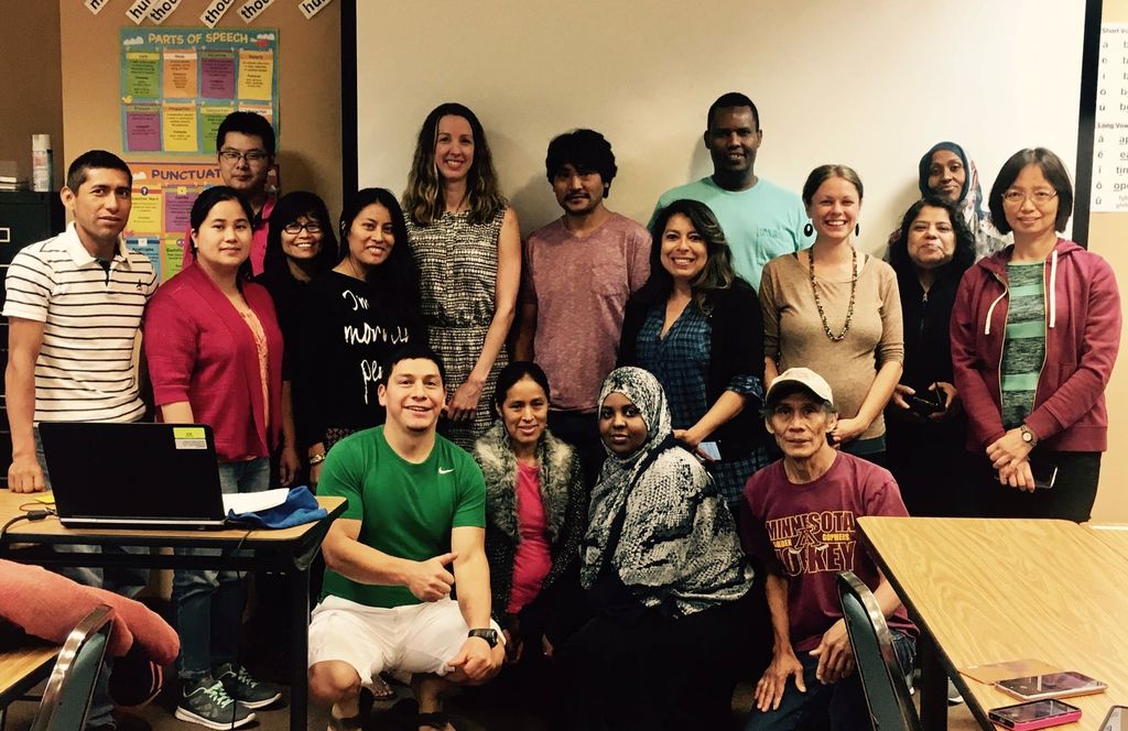 September ‘17 - Advanced ESL class