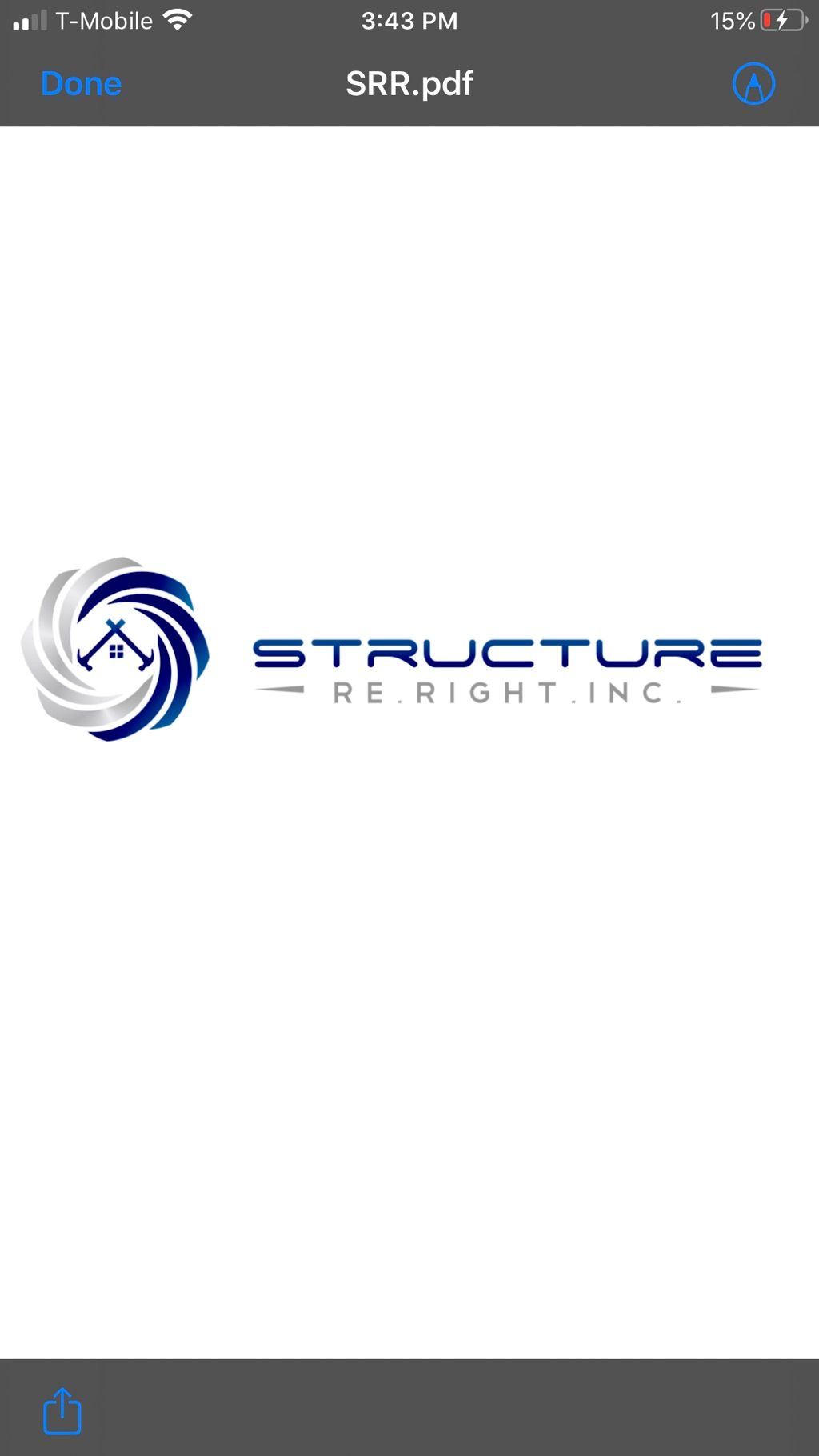 Structure Re-Right Inc.
