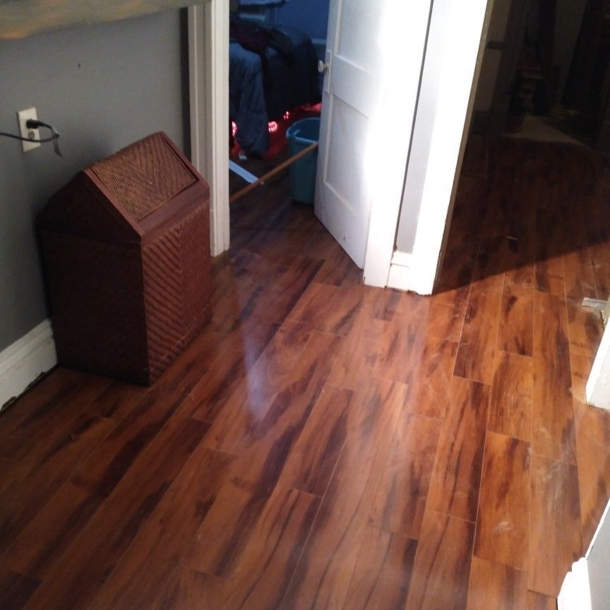 ACTUAL FLOORING AND REMOD.