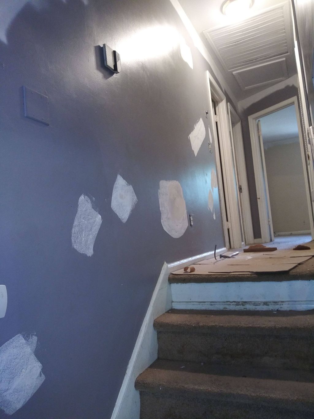 four-bedroom house had to get imperfections out of