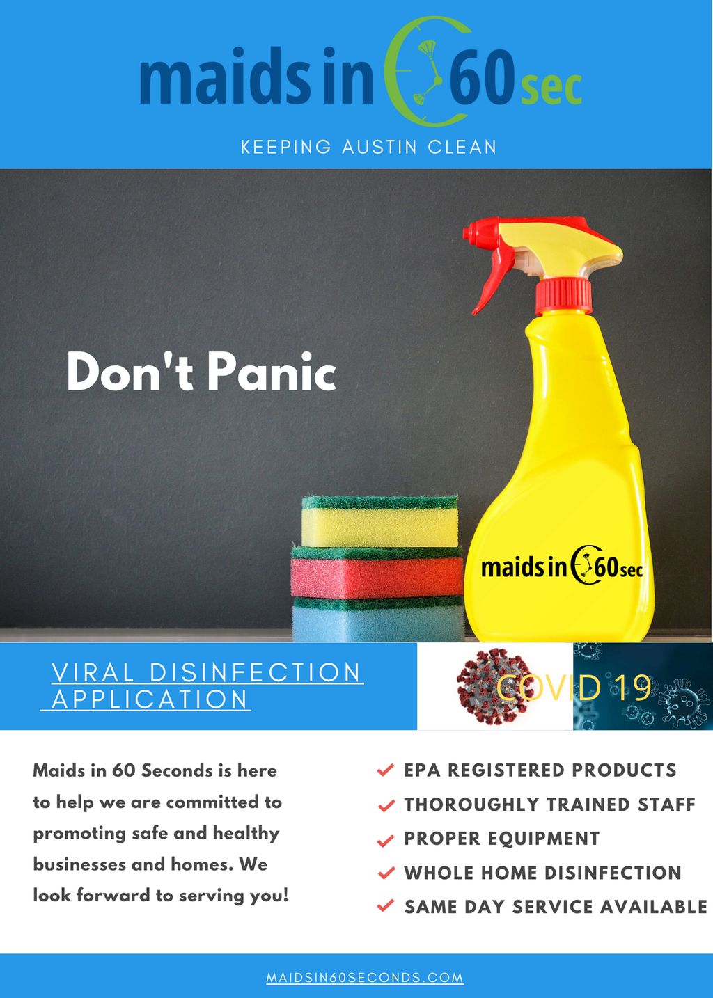 Viral Disinfection Application