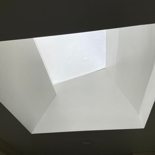 Jose just finished my skylight tunnel in the kitch