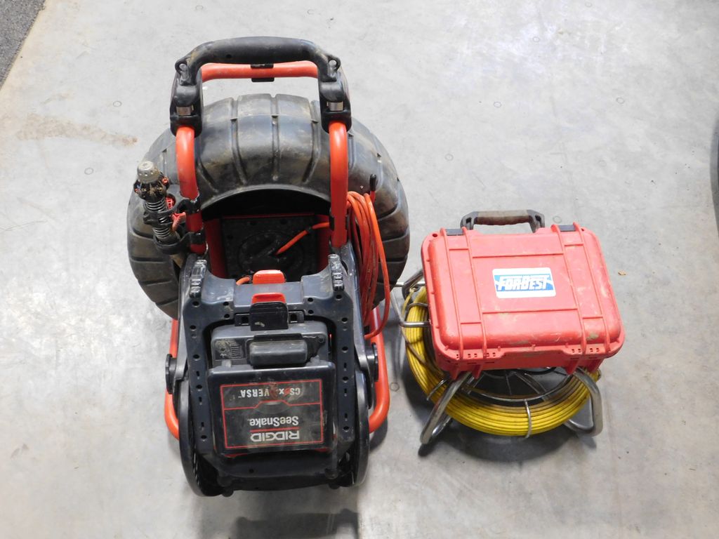 We have a variety of drain cleaning equipment for 