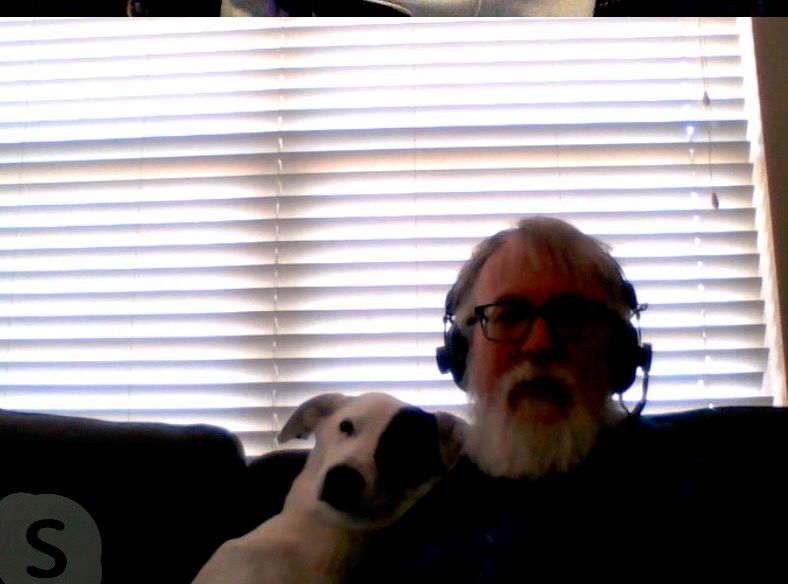 Pendant mes classes par Skype,  mes étudiants me p