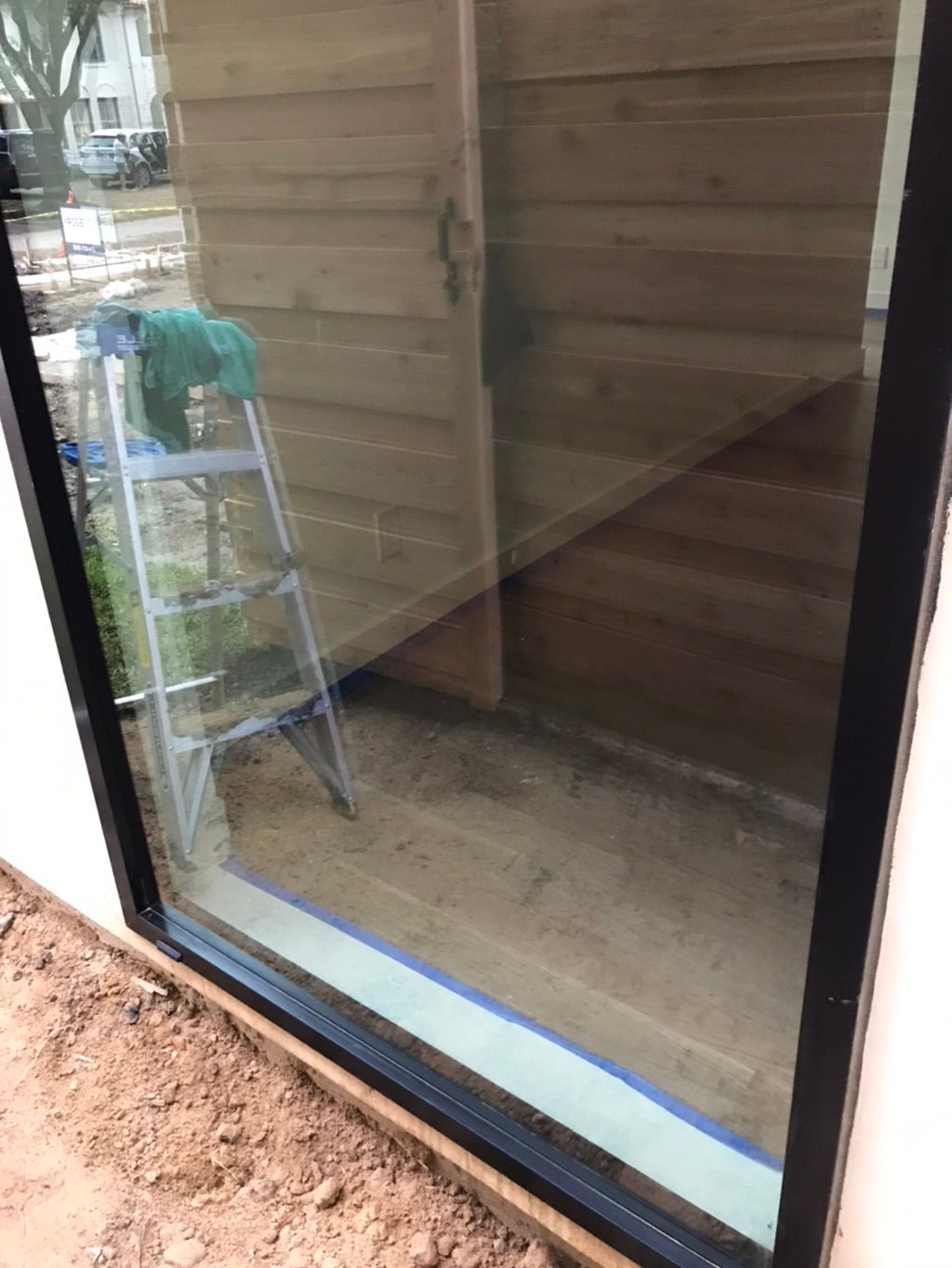 After - Clean Construction Site Windows