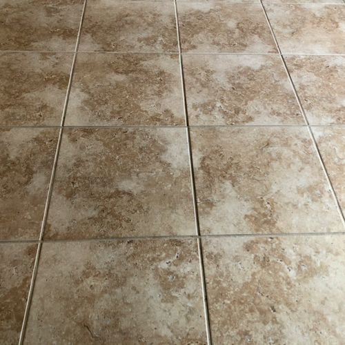 Great experience getting a grout cleaning with Adv