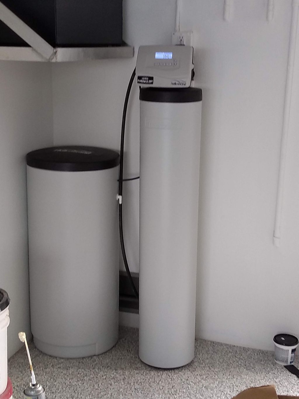 Filter/softener combo